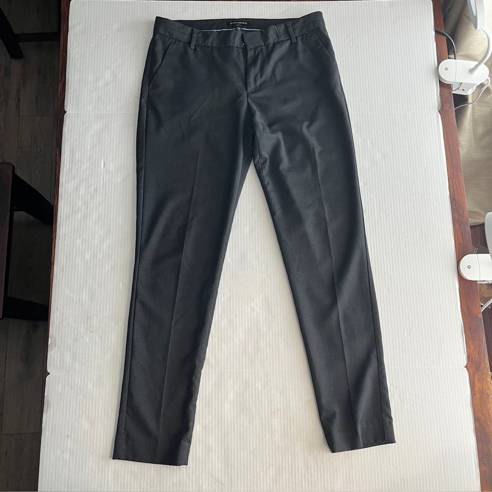 Banana Republic Martin Fit Gray Dress Pants Women’s Size 10R Tailored Trousers